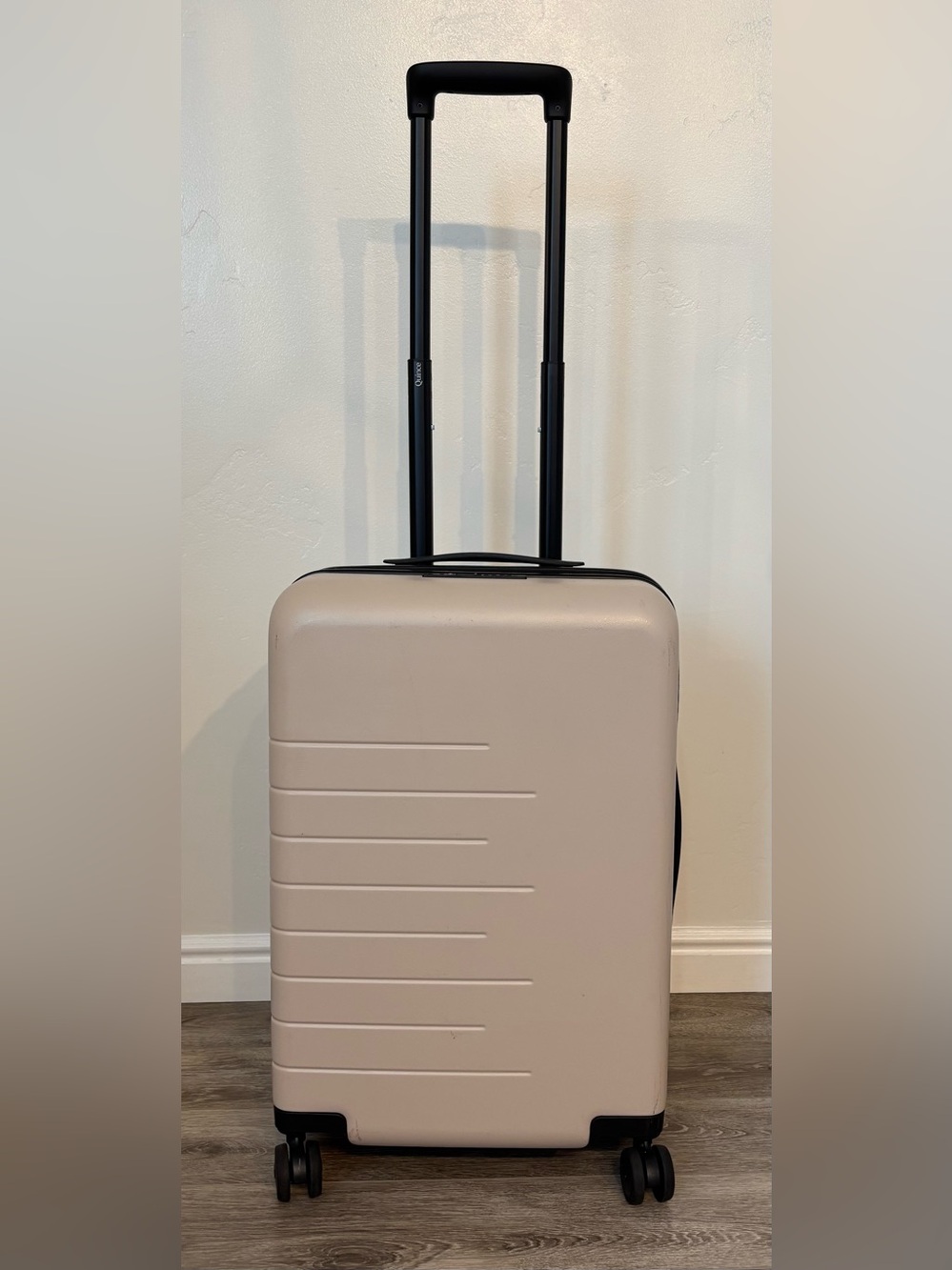 Quince Expandable Carry-On Suitcase - Color:  Tan